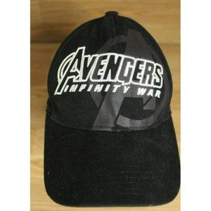 Avengers Infinity War Black Snapback Hat , Excellent Condition!